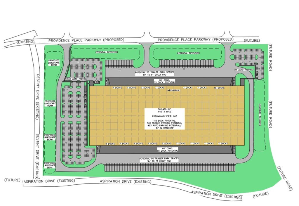 Crossdock Development's second facility to the Lexington MSA totaling 502k sf is the second largest facility in the City