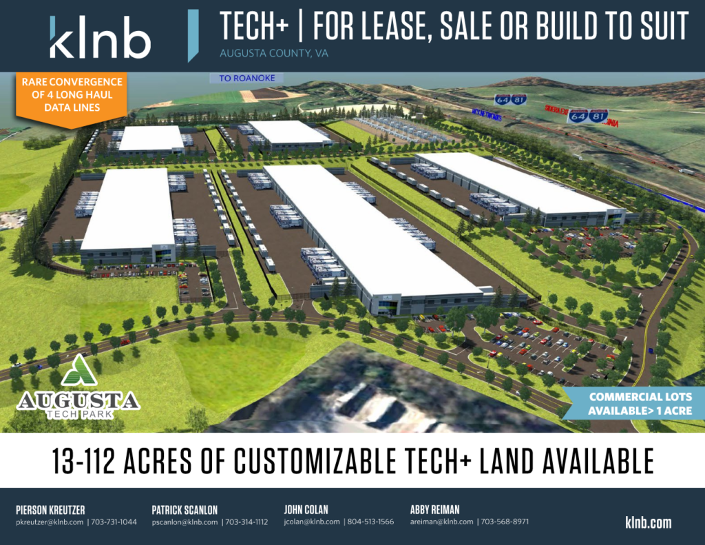 AUGUSTA TECH PARK - VIRGINIA - 4 LONG HAUL DATA LINES